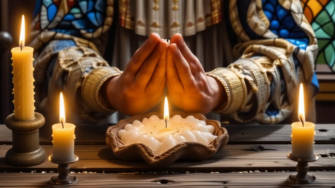 Ambiente religioso, cálido y esperanzador