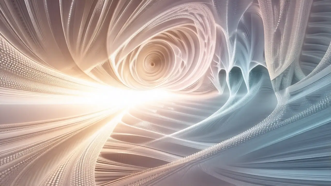 Paz espiritual, tenue y esperanzadora