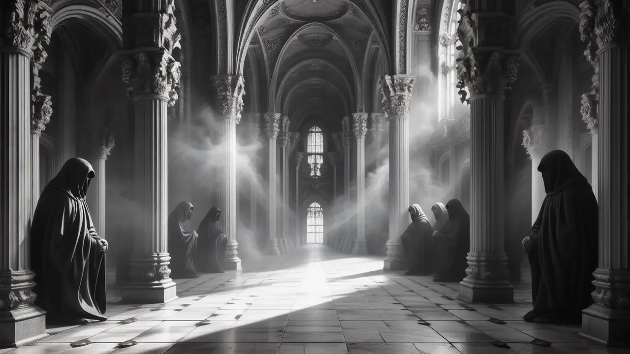 Traición y juicio en sombras divinas