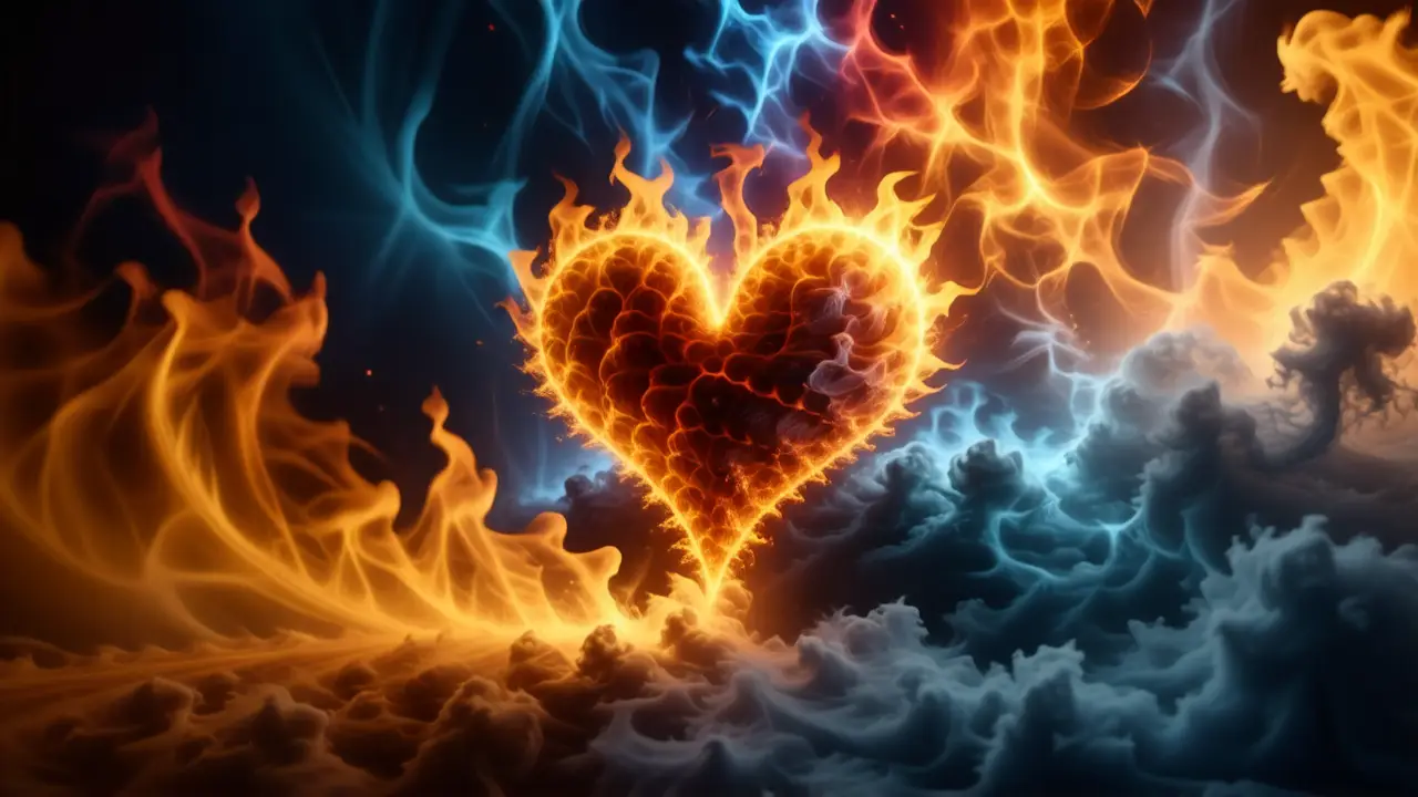 Divina luz, ascensión espiritual intensa