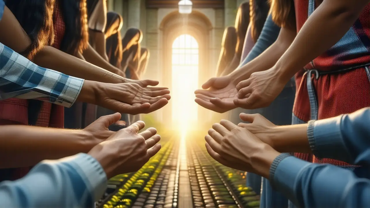 Fe, esperanza y bienvenida cálida