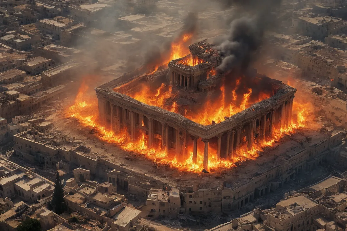 Población bajo fuego, profecías bíblicas y hallazgos arqueológicos