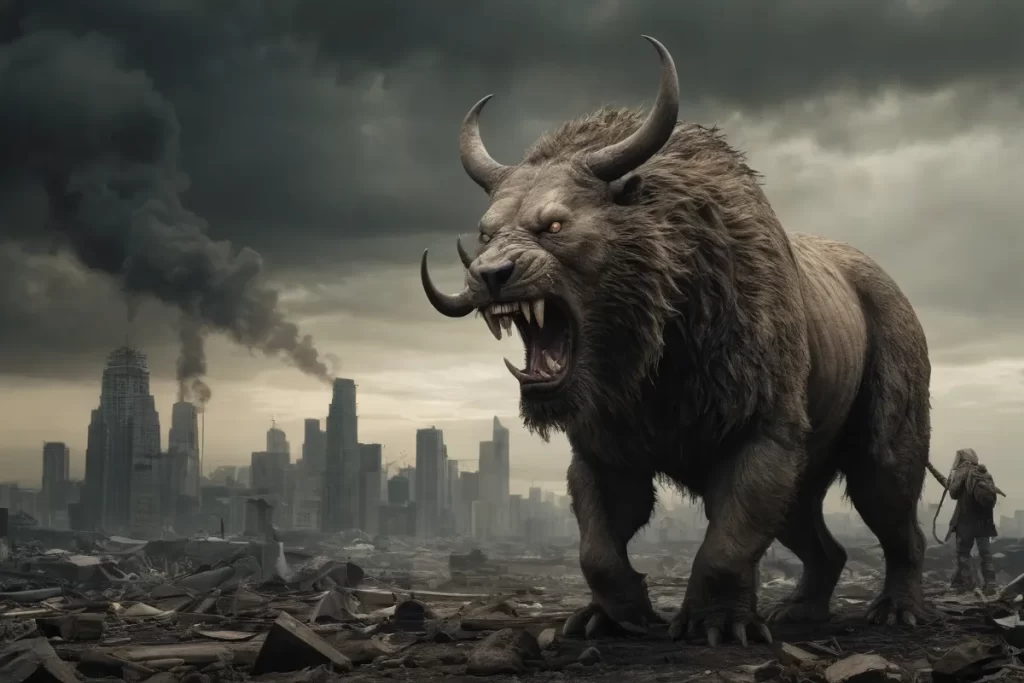 Interpretes modernas de bestias apocalípticas: simbólicas e visualmente atractivas