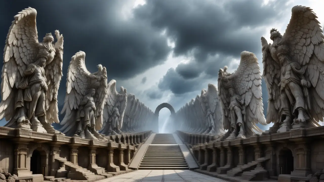 Ruinas celestiales, drama y simbolismo oscuro