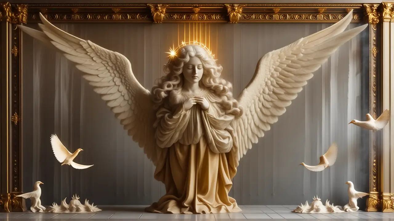 Arte religioso evoca misticismo y trascendencia