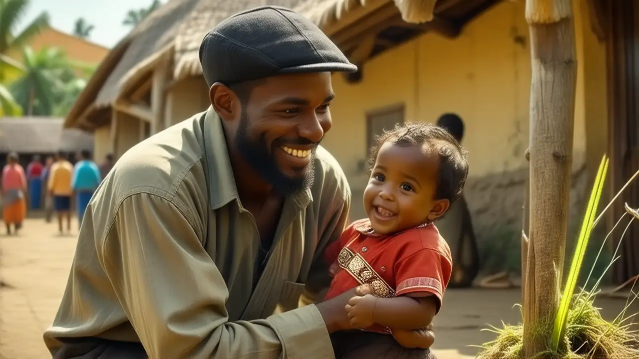 Un hombre sonríe, ofreciendo esperanza comunitaria