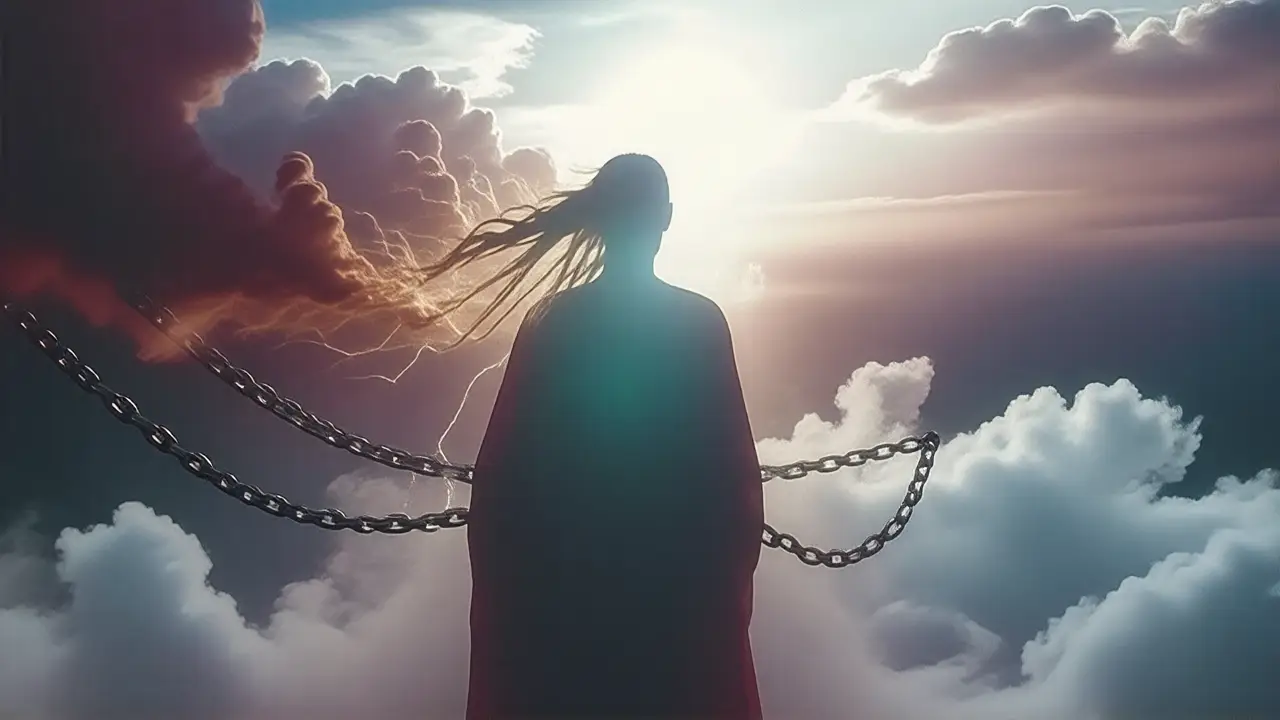 Renacimiento esperanzador bajo la luz divina