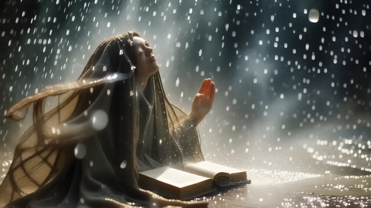 Esperanza radiante en la transición divina