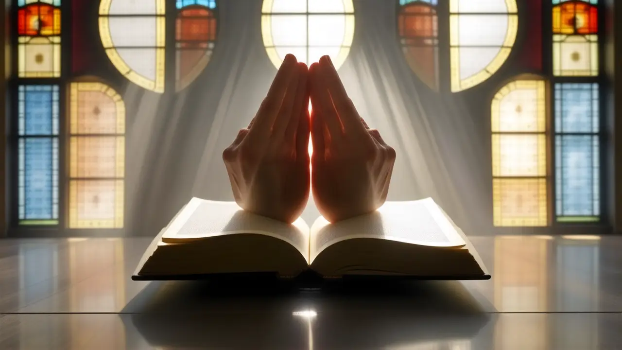 Oración y luz, conexión divina