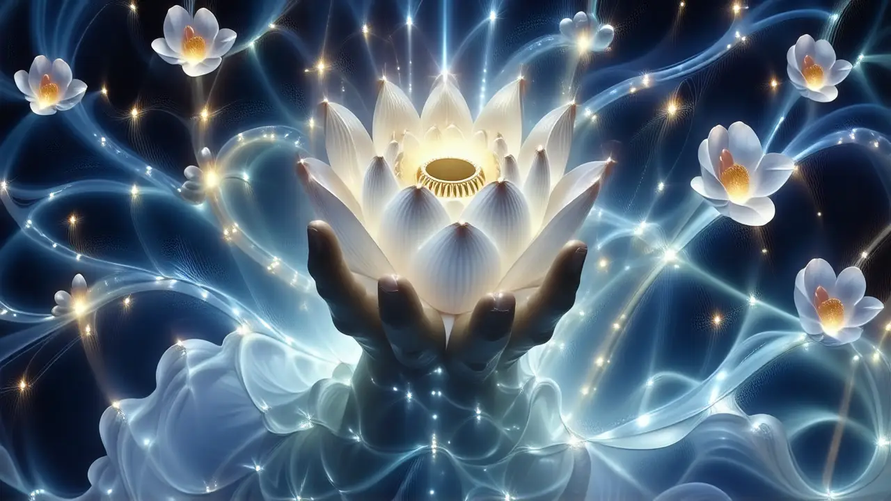 Paz divina, esperanza y conexión espiritual