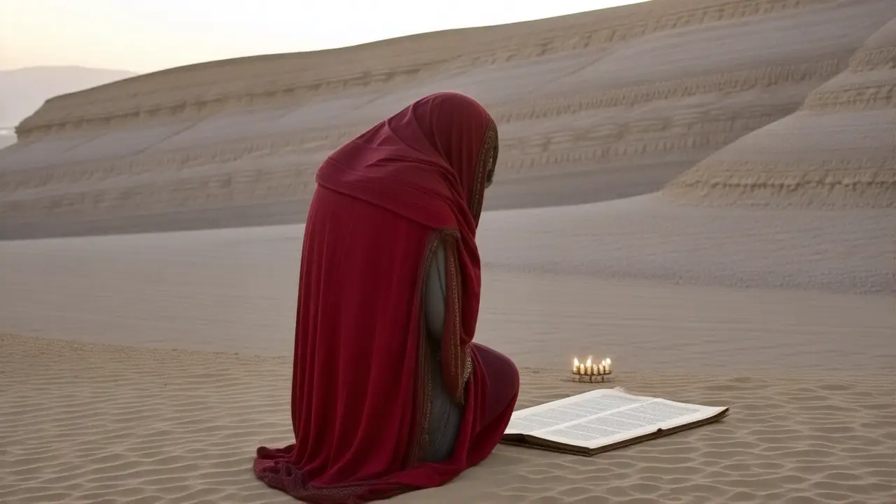 Reflexión espiritual en un manuscrito antiguo